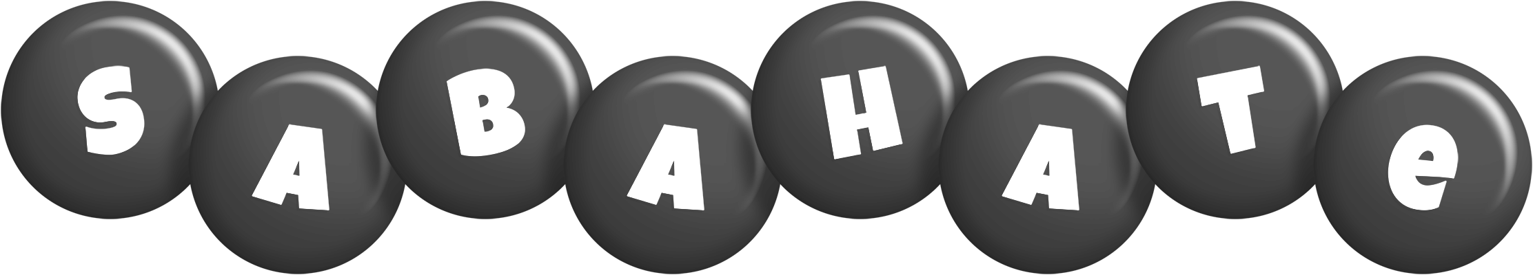 Sabahate candy-black logo