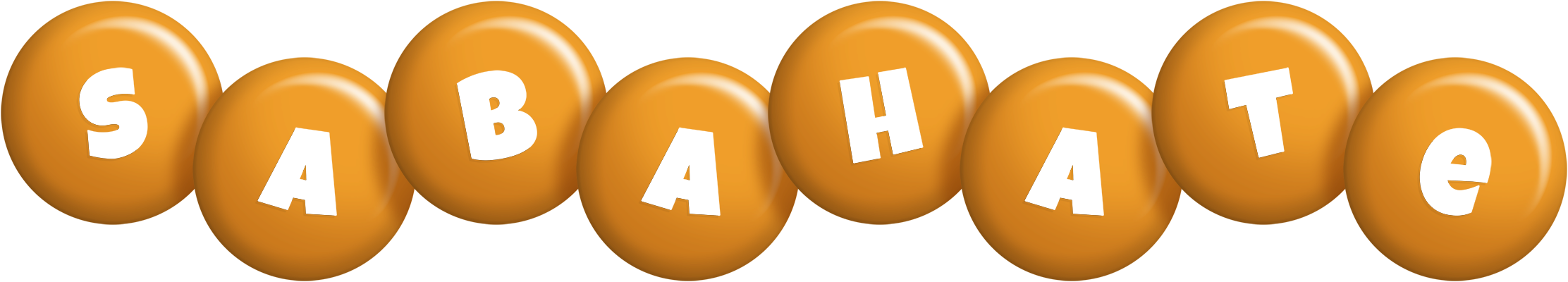 Sabahate candy-orange logo
