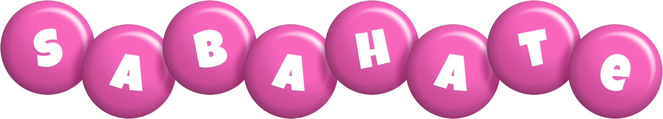 Sabahate candy-pink logo