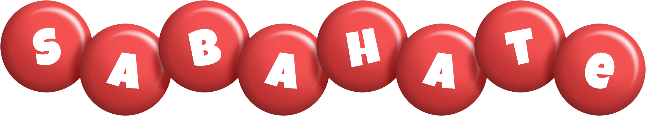 Sabahate candy-red logo