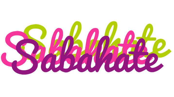 Sabahate flowers logo