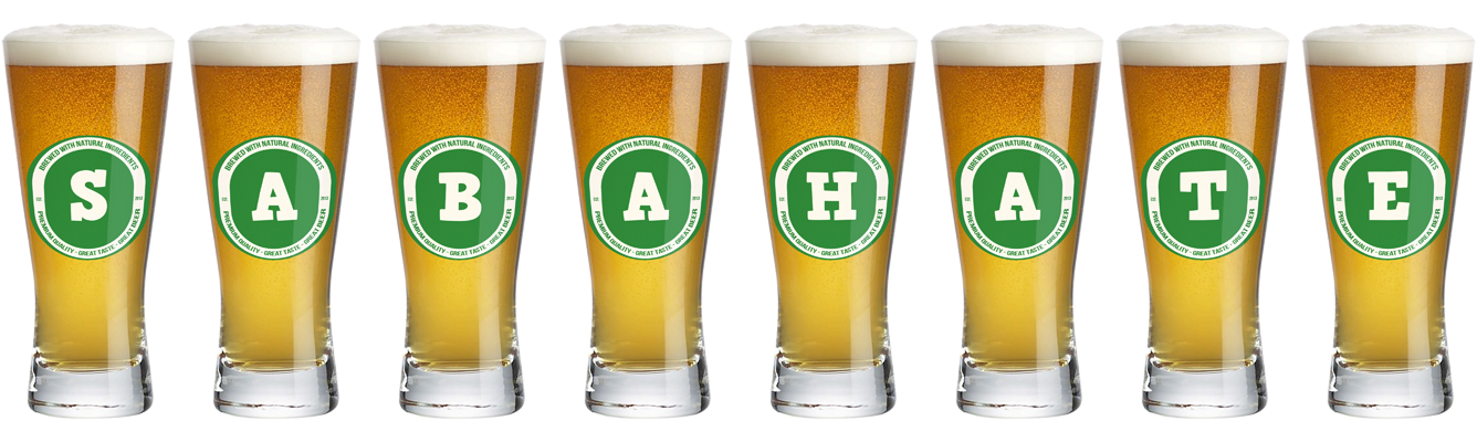 Sabahate lager logo