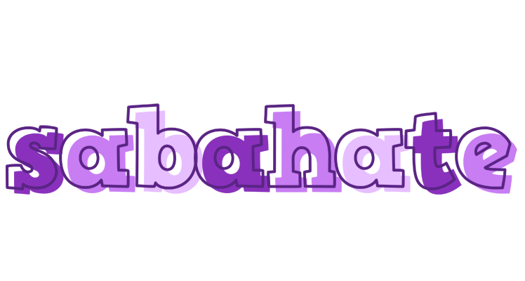 Sabahate sensual logo
