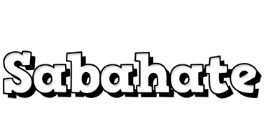 Sabahate snowing logo