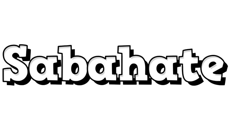 Sabahate snowing logo