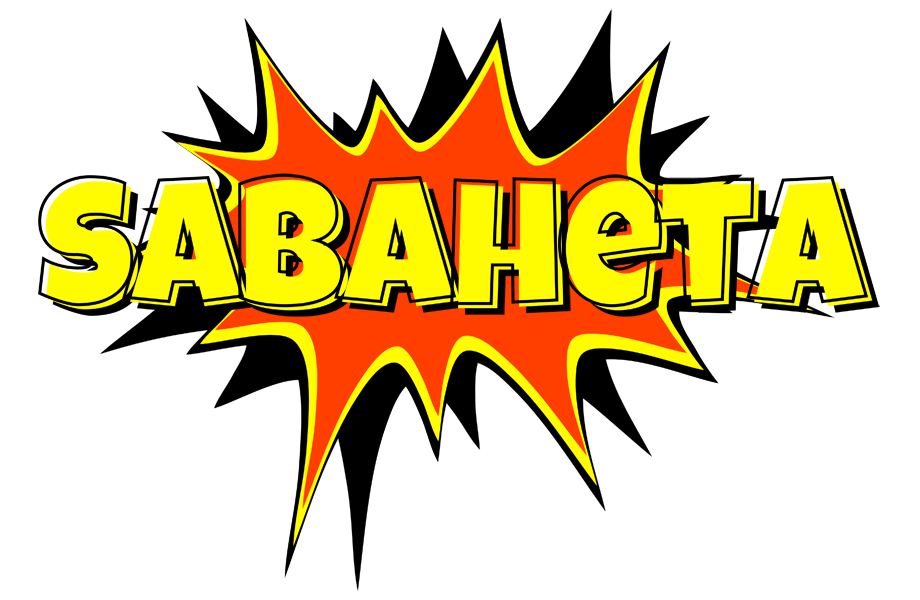 Sabaheta bazinga logo