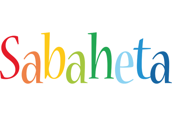 Sabaheta birthday logo