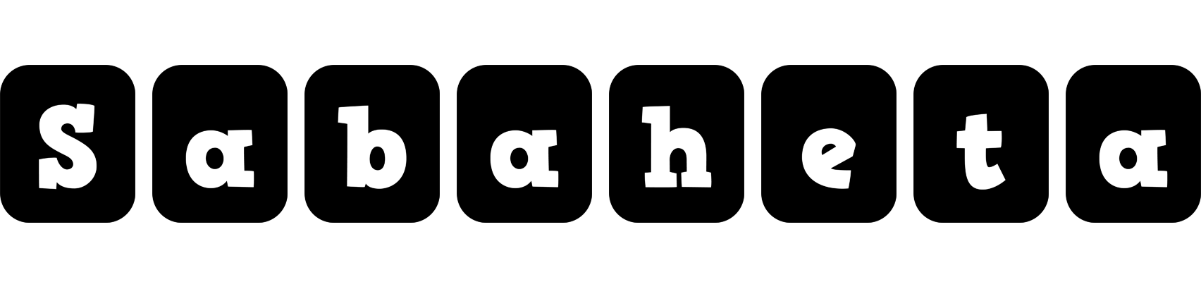 Sabaheta box logo