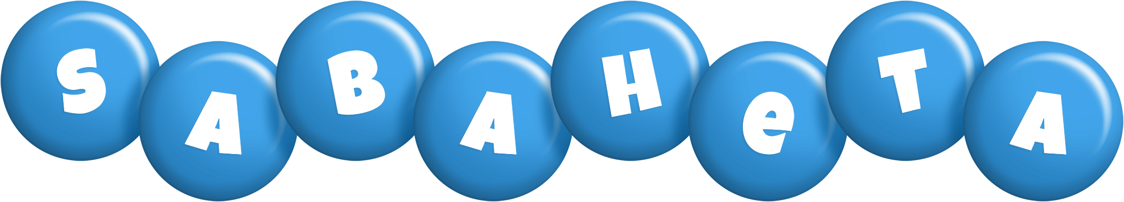Sabaheta candy-blue logo