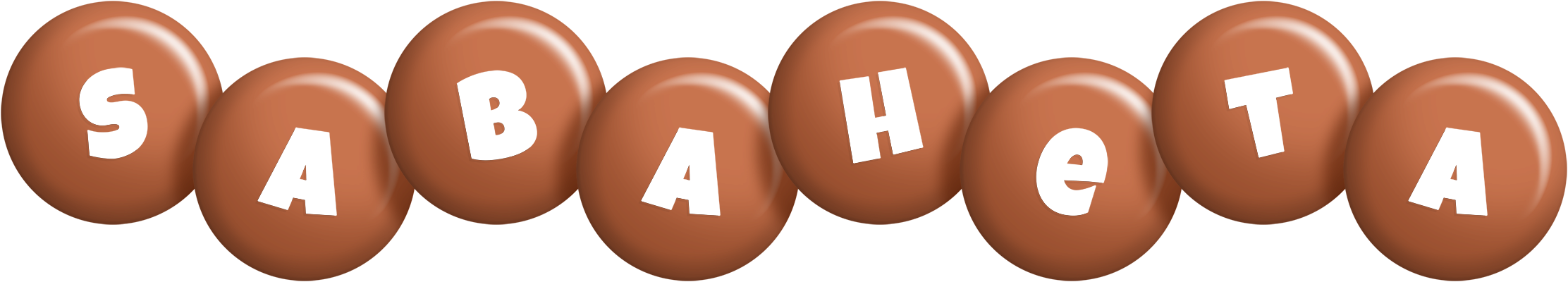 Sabaheta candy-brown logo