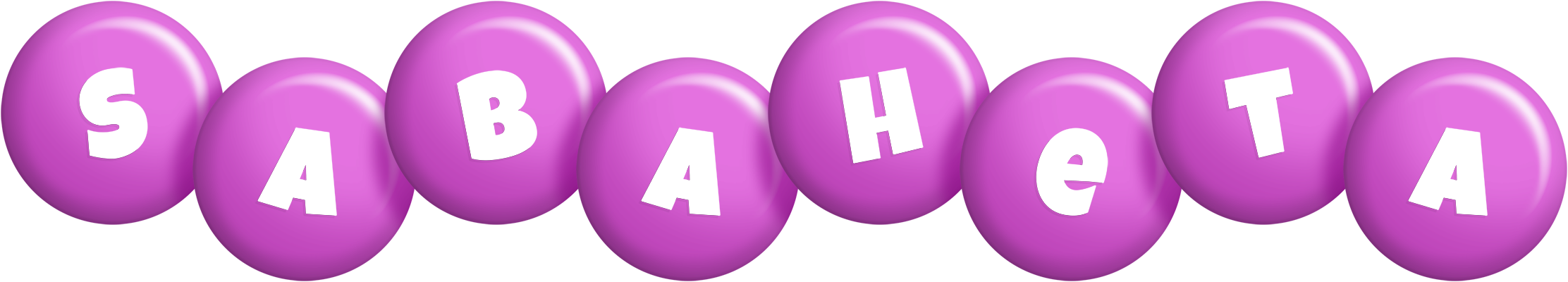 Sabaheta candy-purple logo