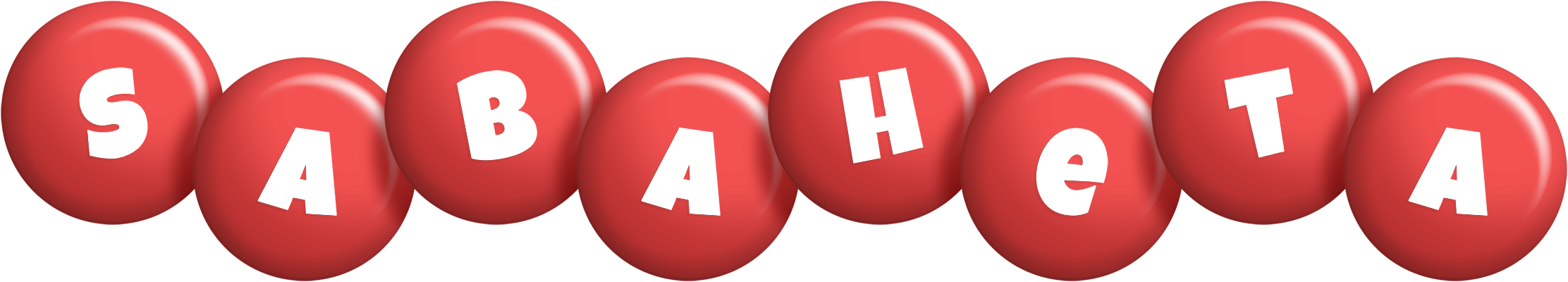 Sabaheta candy-red logo