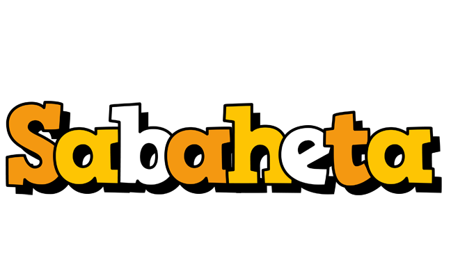 Sabaheta cartoon logo