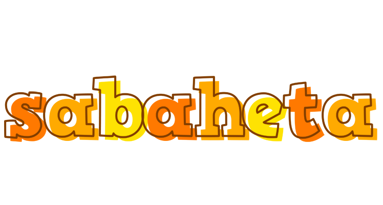 Sabaheta desert logo