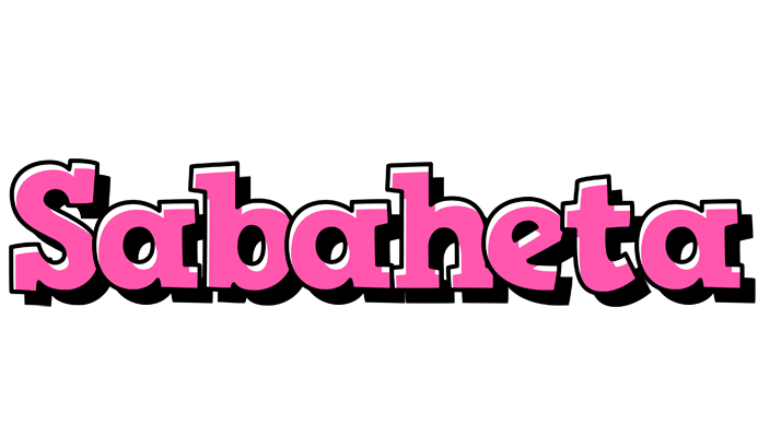 Sabaheta girlish logo