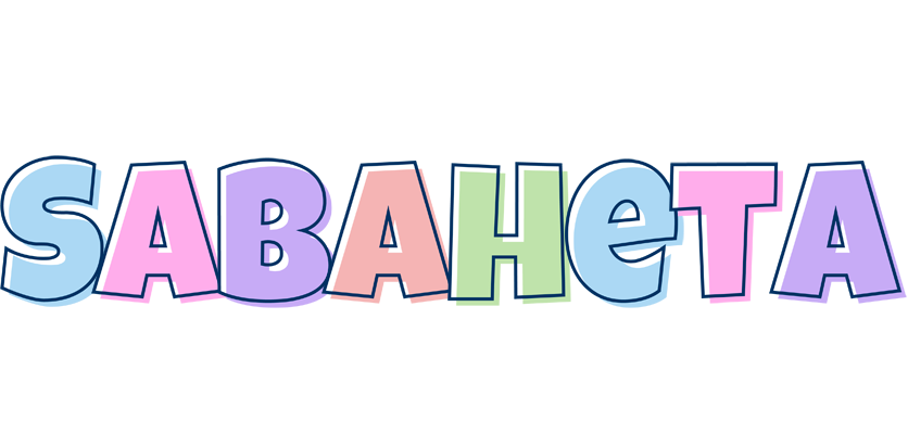Sabaheta pastel logo