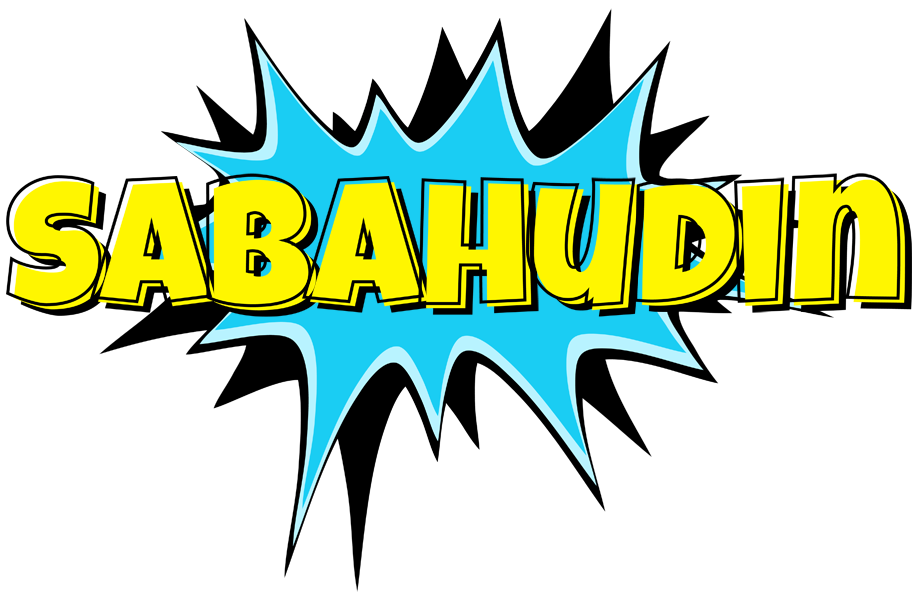 Sabahudin amazing logo
