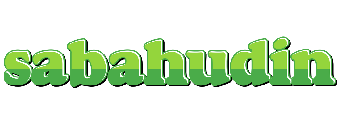 Sabahudin apple logo