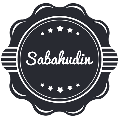 Sabahudin badge logo