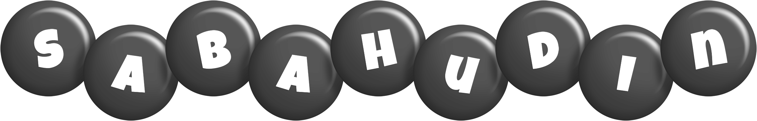 Sabahudin candy-black logo
