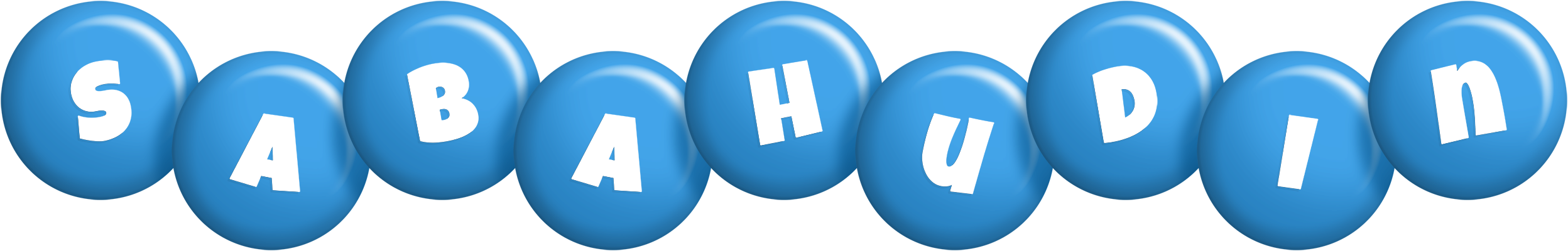 Sabahudin candy-blue logo