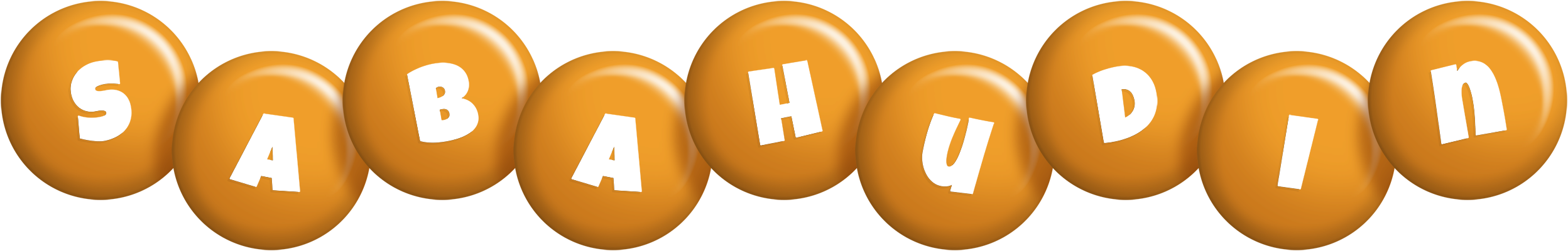 Sabahudin candy-orange logo