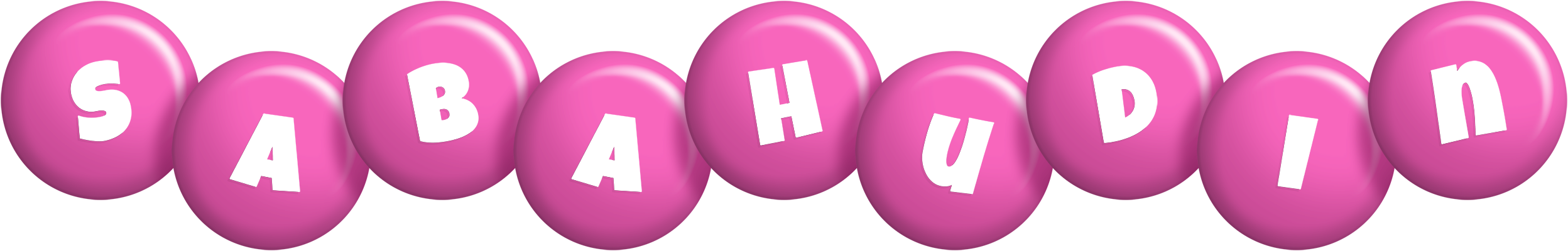 Sabahudin candy-pink logo
