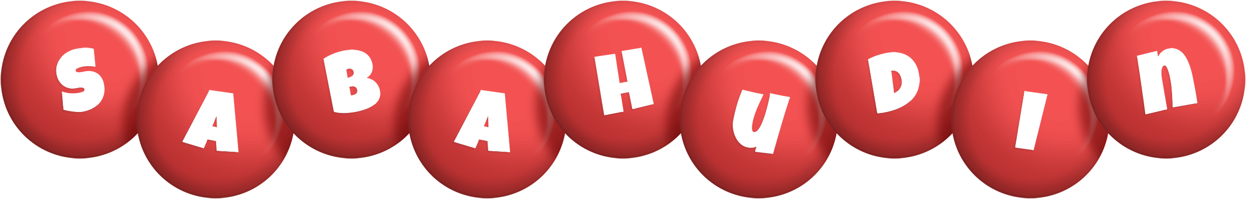 Sabahudin candy-red logo