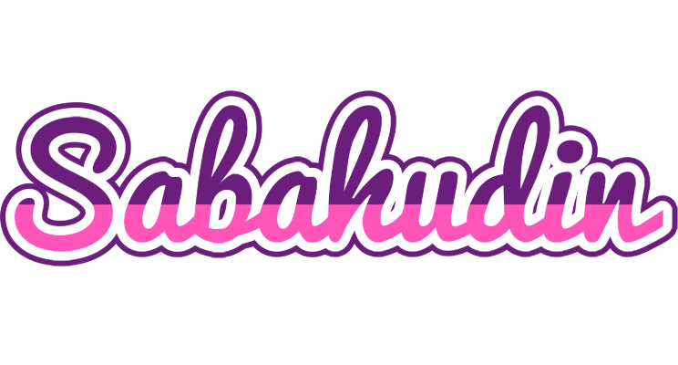 Sabahudin cheerful logo