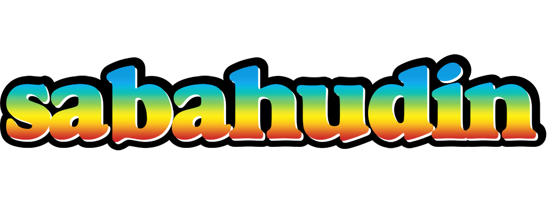 Sabahudin color logo