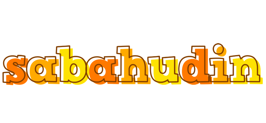 Sabahudin desert logo