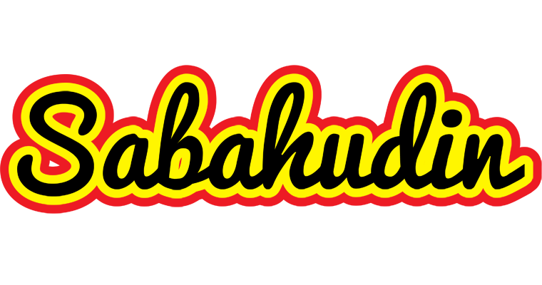 Sabahudin flaming logo