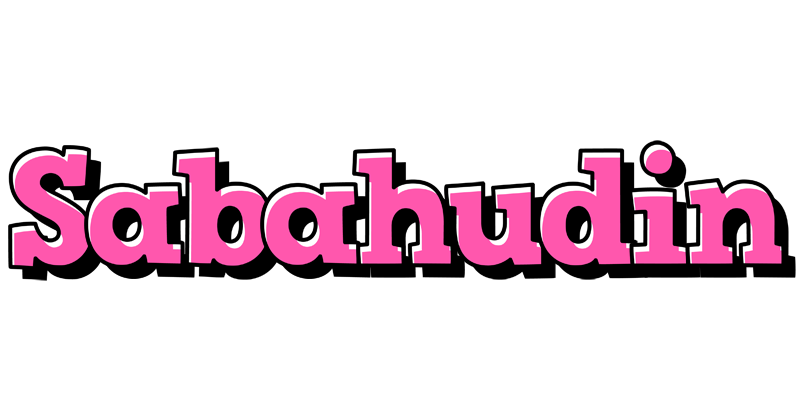 Sabahudin girlish logo