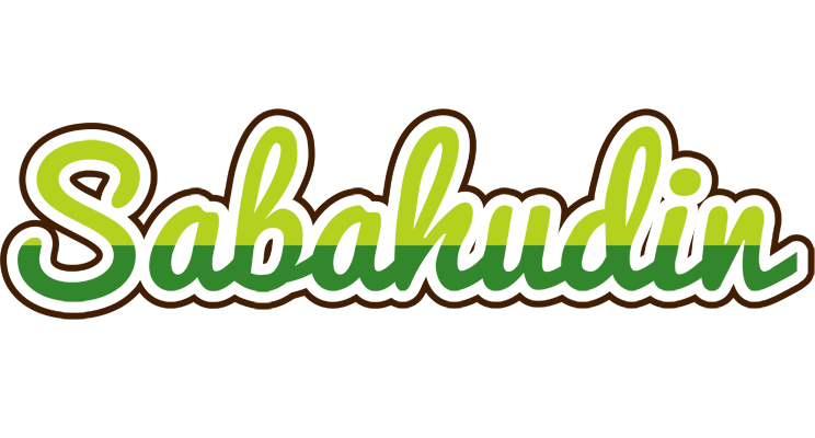 Sabahudin golfing logo