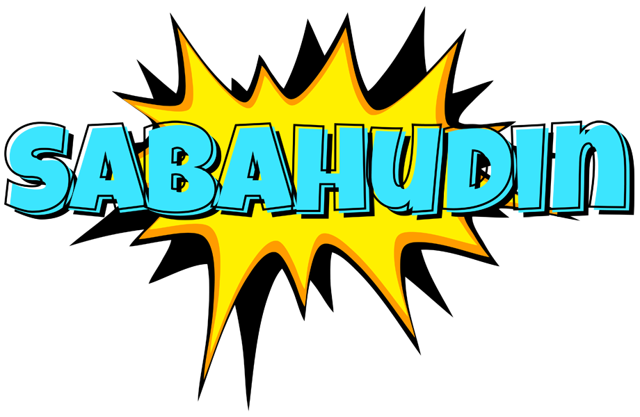 Sabahudin indycar logo