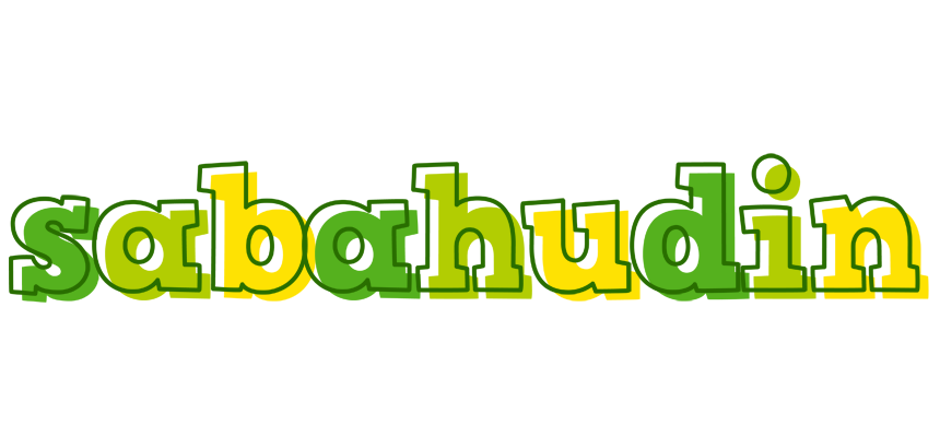 Sabahudin juice logo