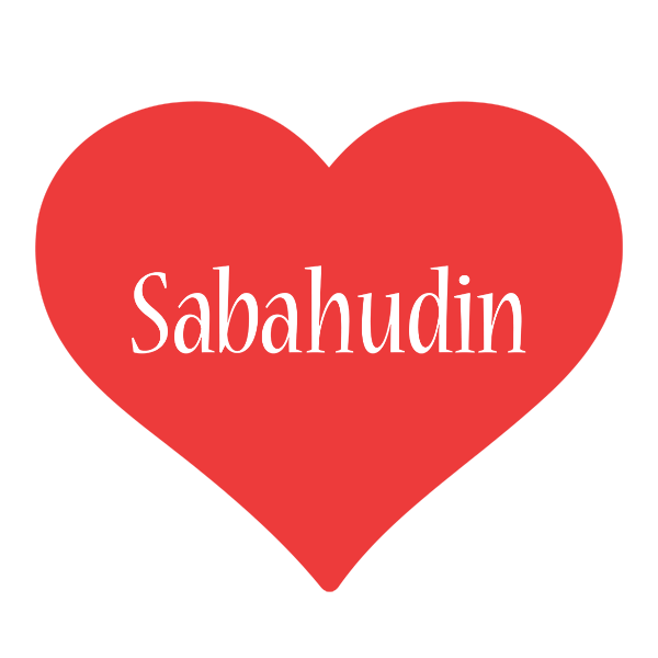 Sabahudin love logo