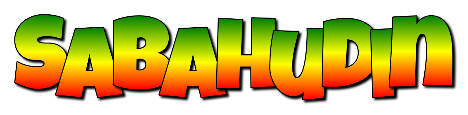 Sabahudin mango logo