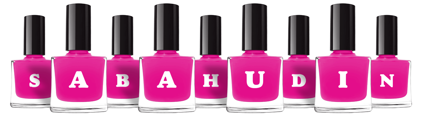 Sabahudin nails logo