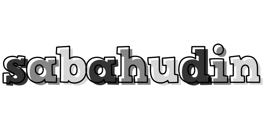 Sabahudin night logo