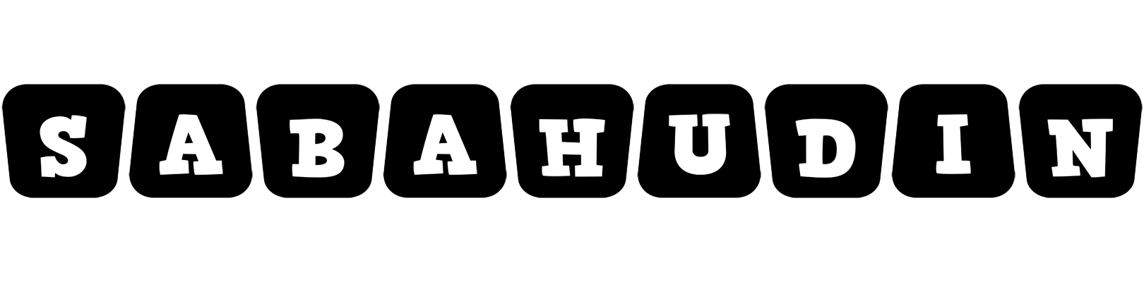 Sabahudin racing logo