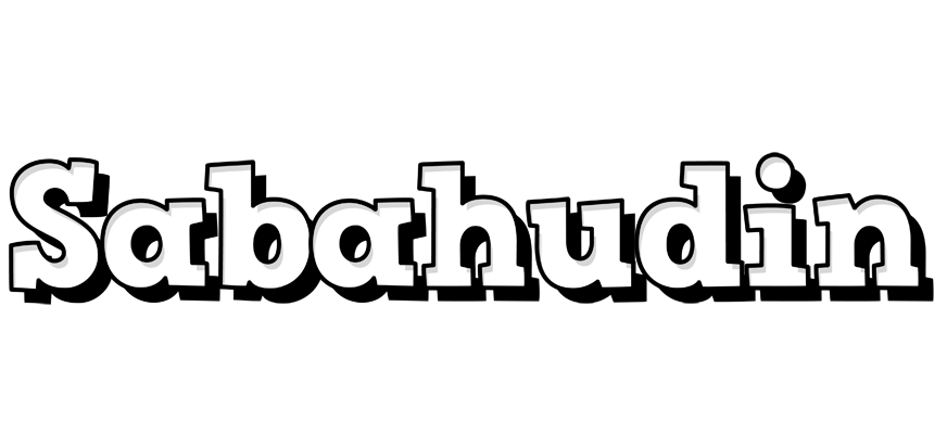 Sabahudin snowing logo