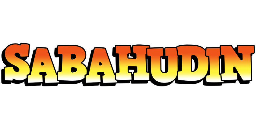Sabahudin sunset logo