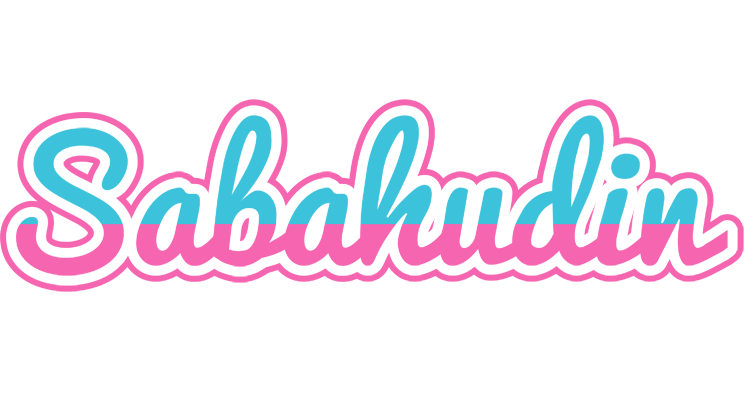 Sabahudin woman logo