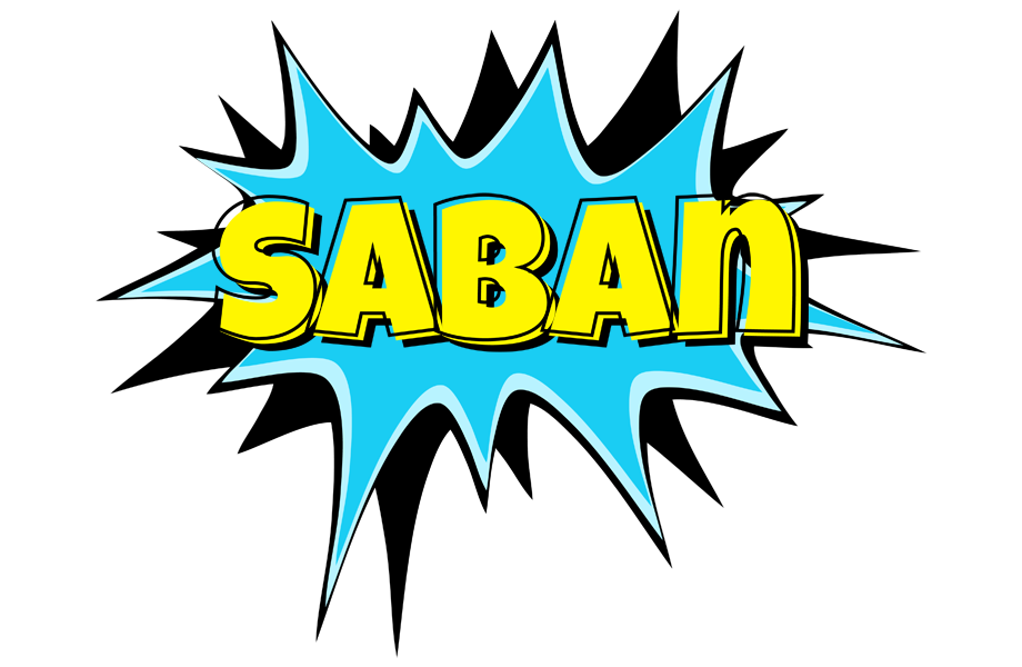 Saban amazing logo