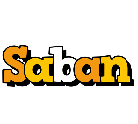 Saban cartoon logo