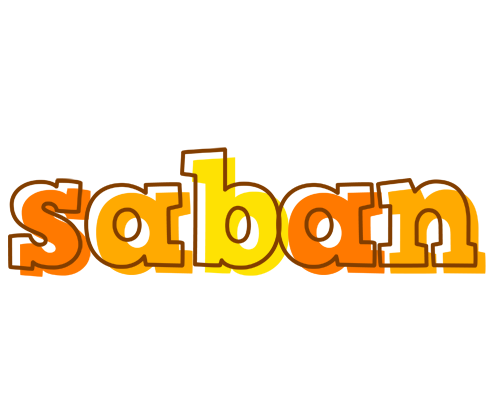 Saban desert logo