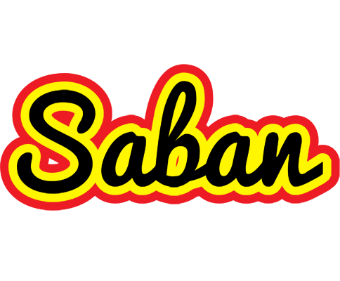 Saban flaming logo
