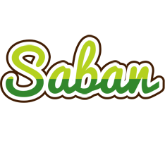 Saban golfing logo