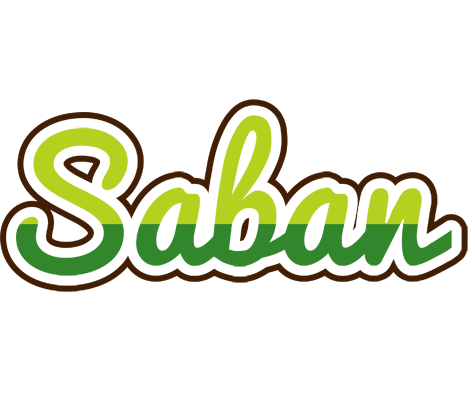 Saban golfing logo